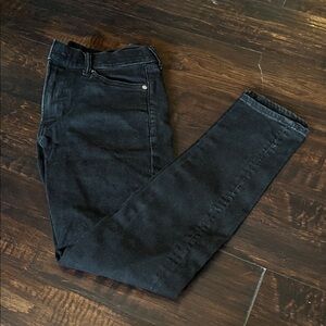 H&M Men’s Black Denim Skinny Jeans